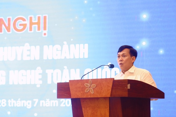 Phó Chủ tịch UBND TP. Cần Thơ Nguyễn Ngọc Hè phát biểu tại Hội nghị.